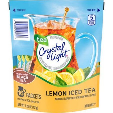 GREEN RABBIT HOLDINGS Crystal Light Drink Mix Pitcher Packs Iced Tea, 16 Count 22000553